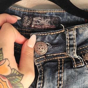 Classic Bootcut Silver Jeans